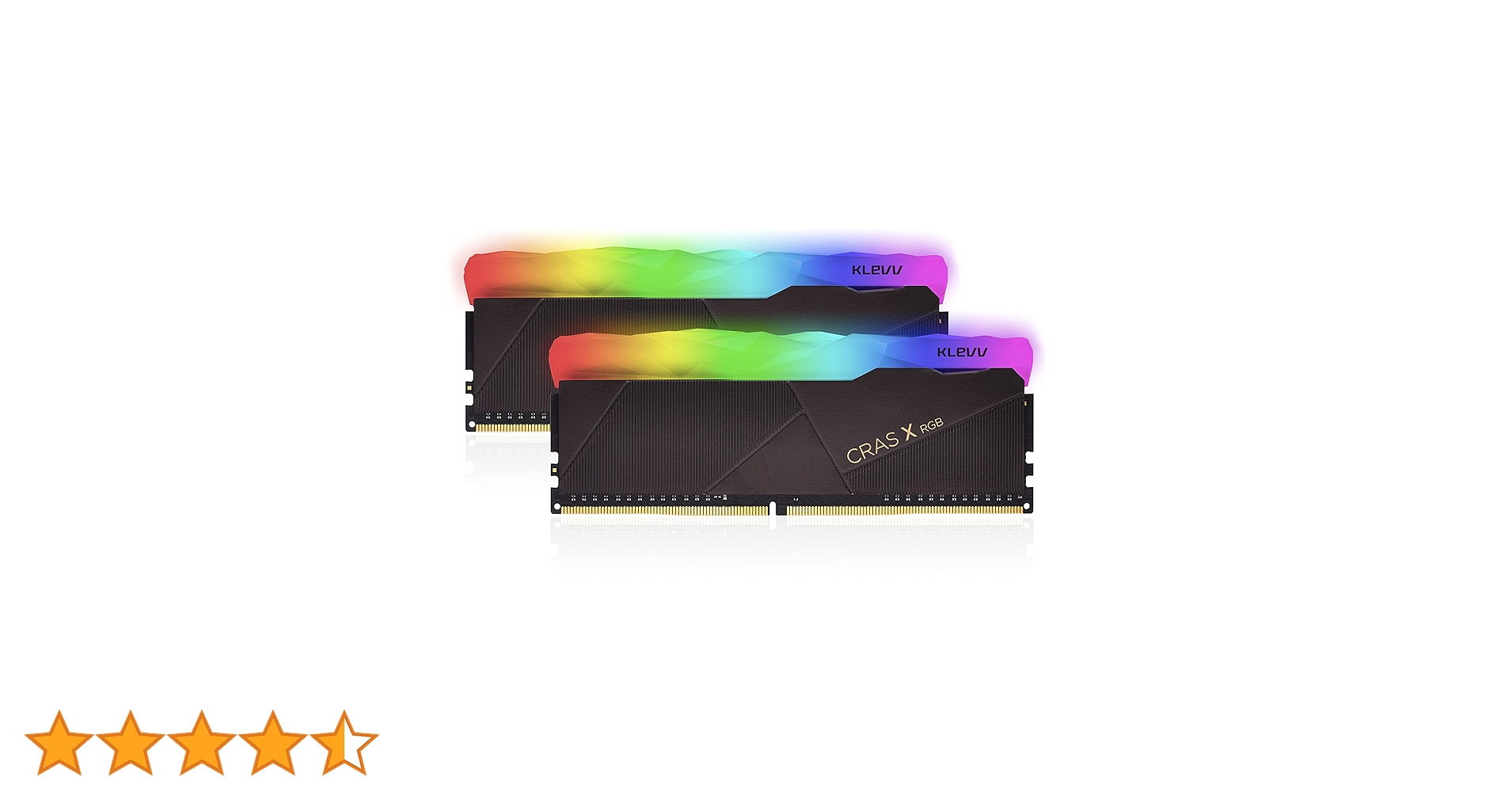 KLEVV CRAS X DDR4 RGB 16GB (2x 8GB) 3200MHz CL16 Gaming Memory RAM